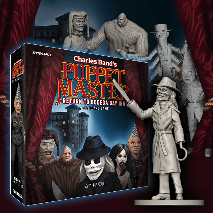 Puppet Master: Return to Bodega Bay Inn Miniatures Board Game