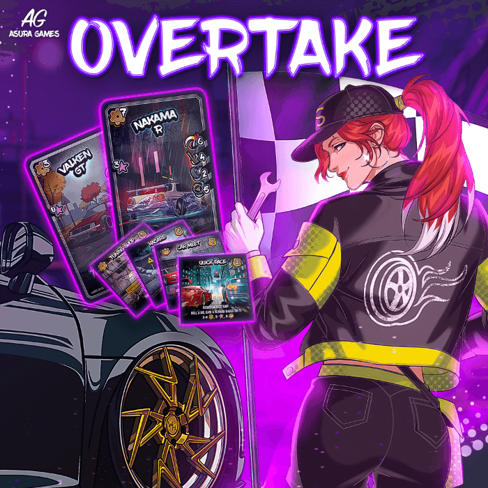 Overtake - Street Racing Board Game