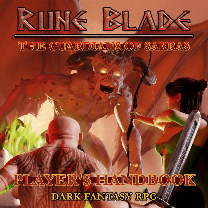 Rune Blade Player's Handbook English Version Second Edition