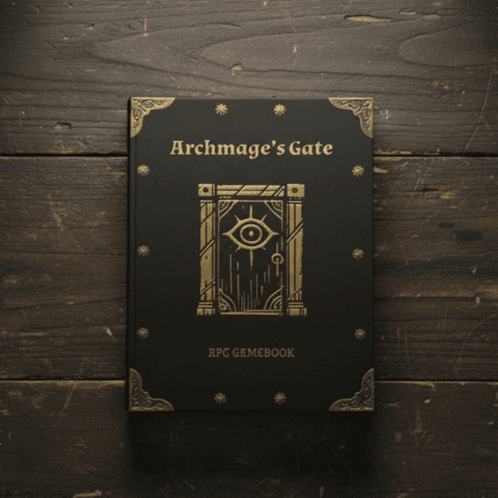 Archmage's Gate: A Solo RPG Adventure Gamebook