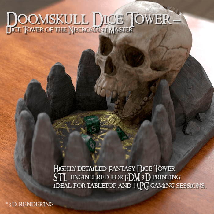 Doomskull Dice Tower
