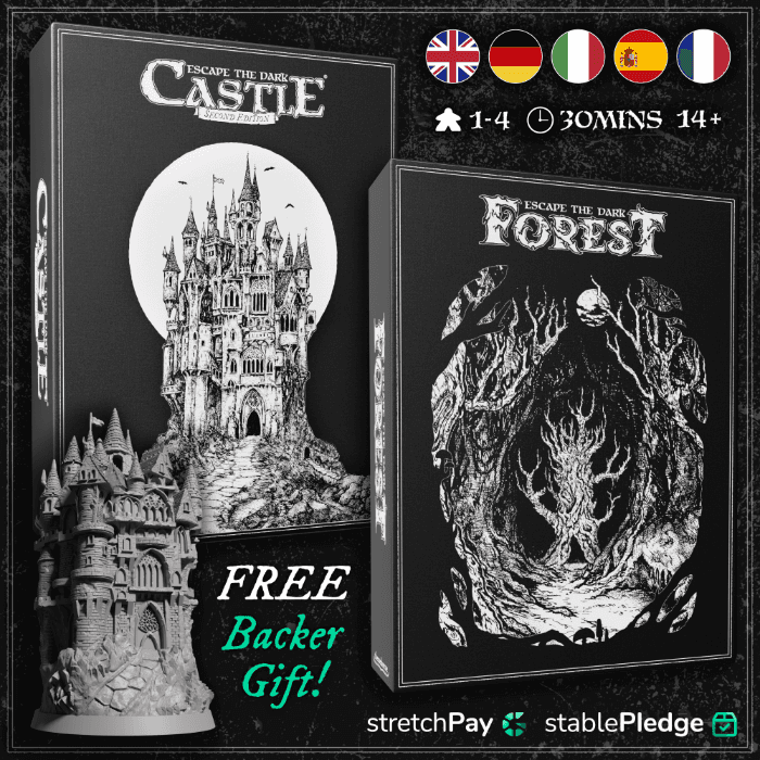 Escape the Dark Castle (2nd Edition) & Escape the Dark Forest